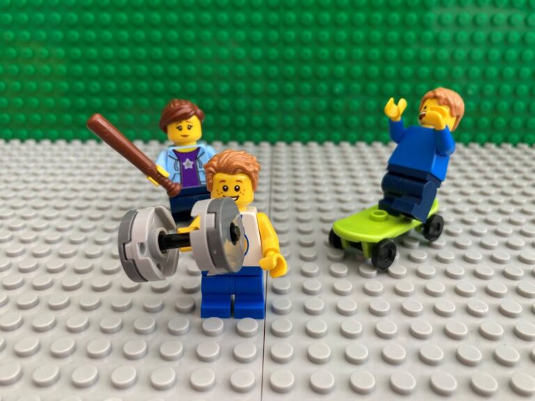 Getting active with weights, skateboard and baseball bat after a disappointment