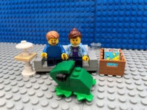 Mum and child reconnecting after a weekend away from kids