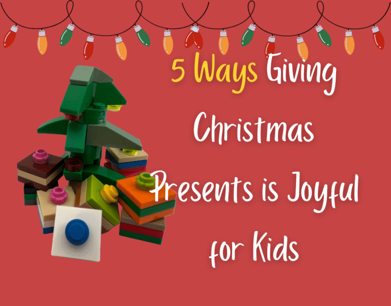 5 Ways Giving Christmas Presents is joyful for kids. Image: Christmas tree surrounded by presents